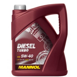 5Л 5w40 - DIESEL TURBO  MANNOL моторное масло
